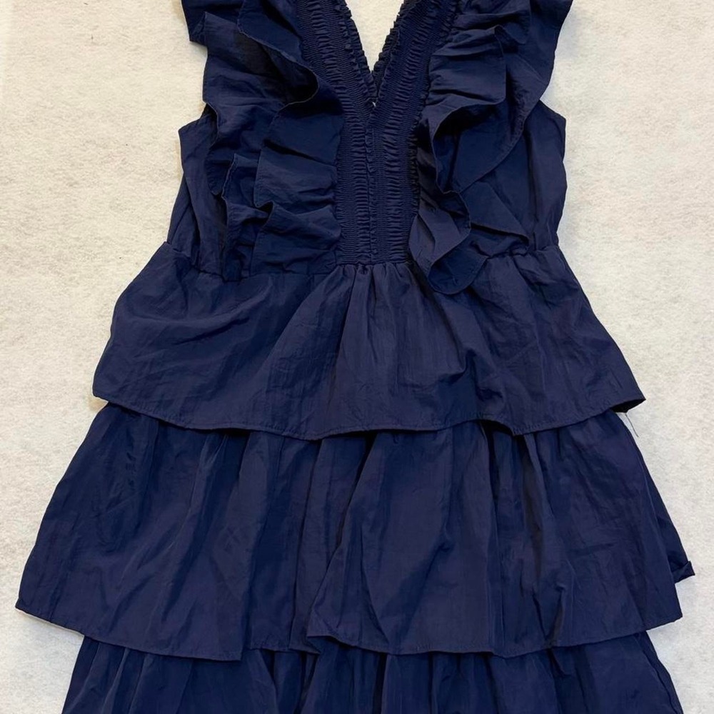 Simply Southern Ruffle Mini Dress - Picture 2 of 8